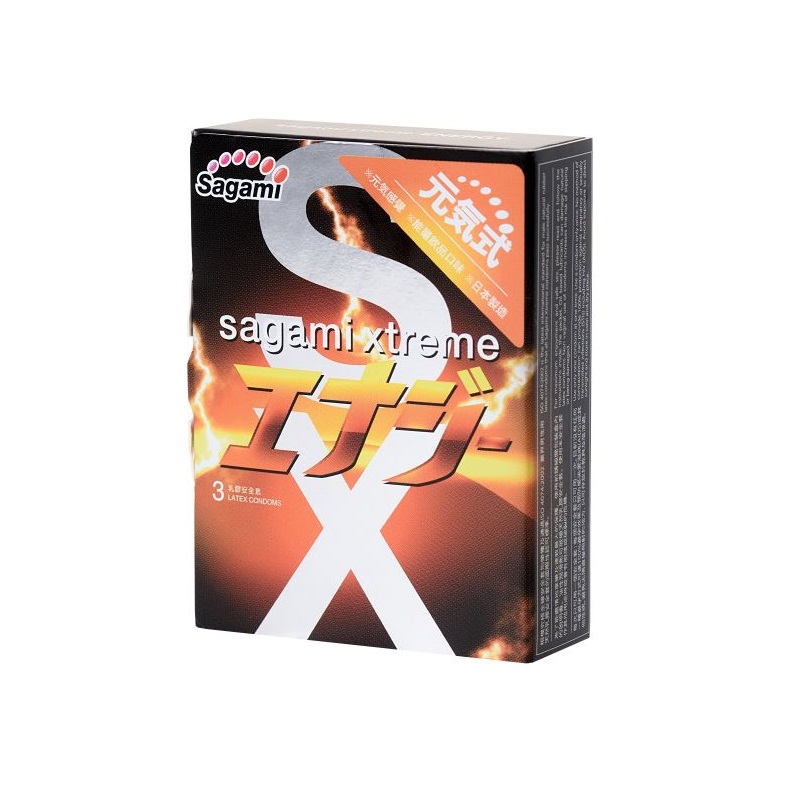 Sagami Экстрим Презерватив Энергетический напиток 3 шт