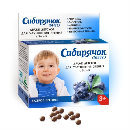 

Сибирячок Фито драже для детей 80 г