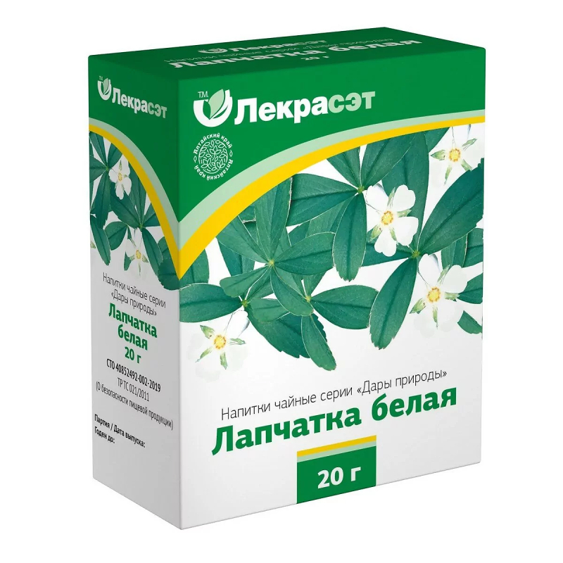 Лапчатка белая корни фиточай 20 г