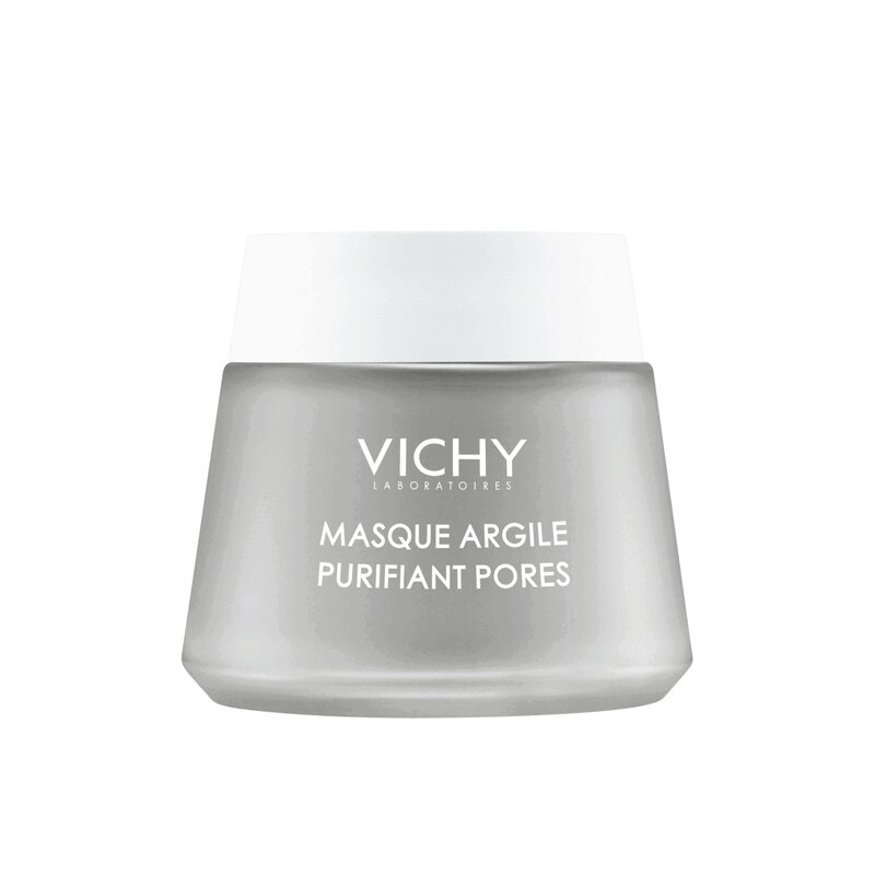 Vichy Маска для лица очищающая поры с глиной 75 мл маска для сна узоры сова лиса енот