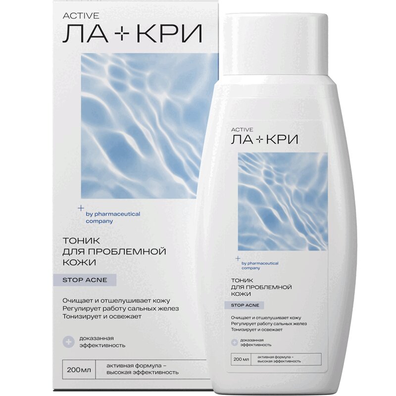

Ла-Кри Стоп Акне Тоник для проблемной кожи 200 мл