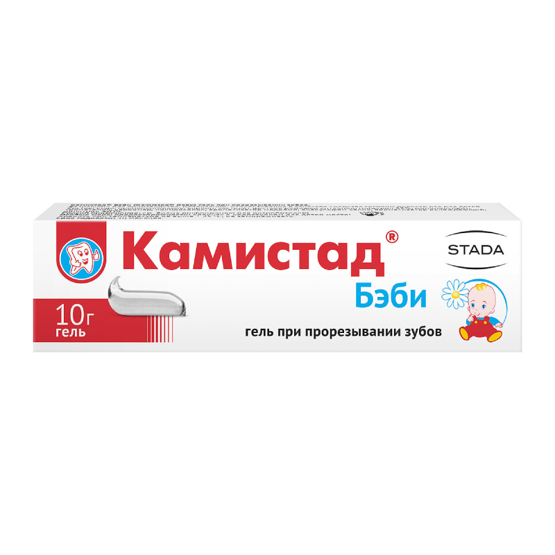 

Камистад Бэби гель при прорезывании зубов 10 г