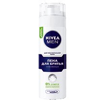 Nivea пена д/бритья д/чувств.кожи для мужчин 200 мл