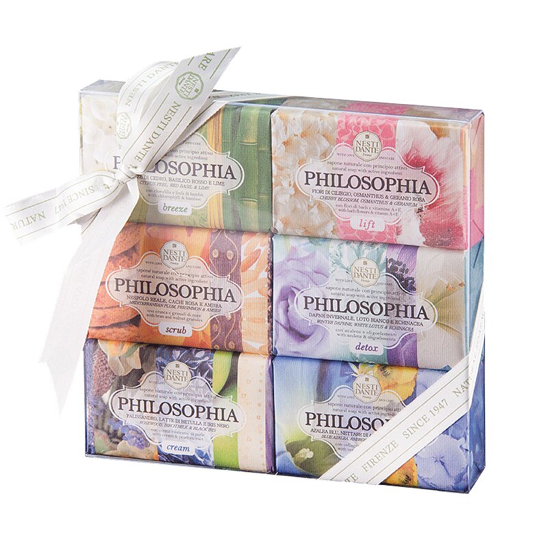 Изображение товара Набор мыл Nesti Dante Философия 150 г 6 шт Итальянское качество аромат