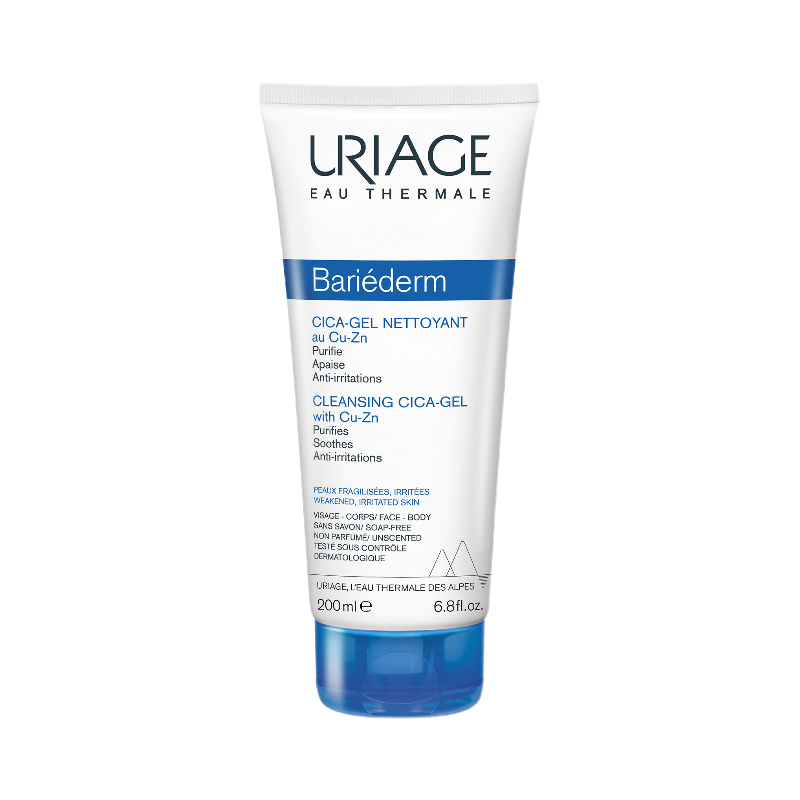 

Uriage Bariéderm Cicа Очищающий гель с медью и цинком 200 мл