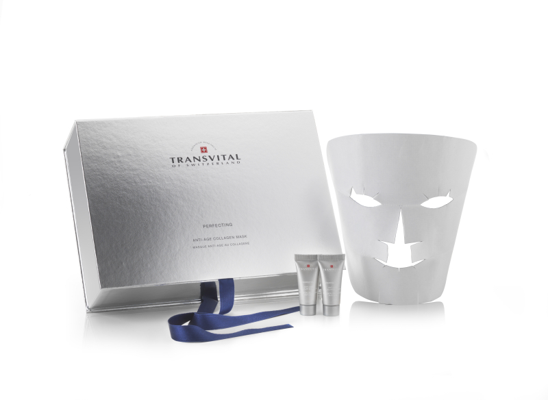 Transvital Совершенство маска для лица омолаживающая коллагеновая 5 шт маска для сна единорог градиент 20 х 10 см
