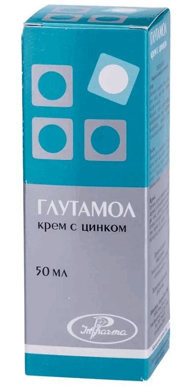 

Глутамол с цинком крем 50мл