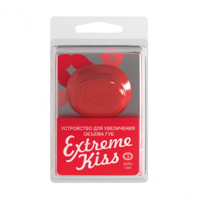 Extreme kiss Селфи Липс устройство для увеличения объема губ р.1 lisap milano мусс гель для создания долговременного эффекта завитых волос gel mousse fashion extreme 250 мл