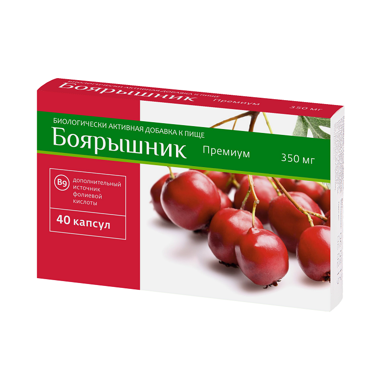 

PL Боярышник Премиум капсулы 40 шт