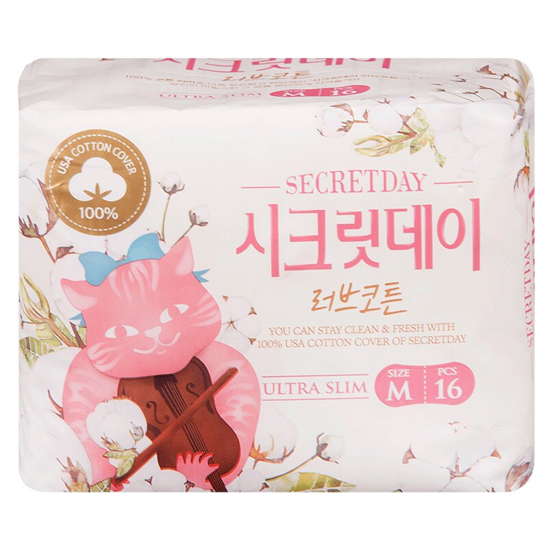 Изображение товара Secret Day Прокладки гигиенические ультратонкие 24,5 см р.M 16 шт Изображение товара Secret Day Прокладки гигиенические ультратонкие 24,5 см р.M 16 шт