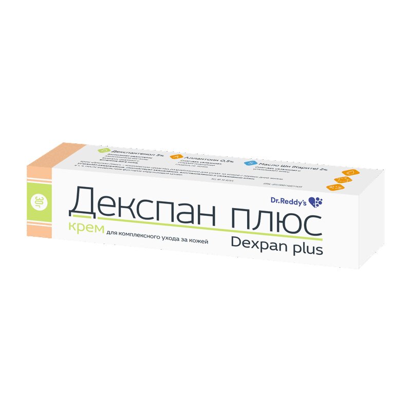 Изображение товара Декспан Плюс крем для тела 30 г для ухода за сухой и поврежденной кожей
