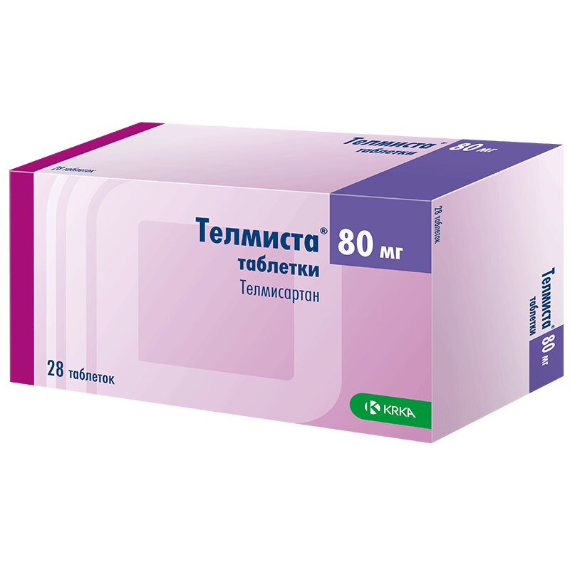 Изображение товара Телмиста 80 мг таблетки 28 шт