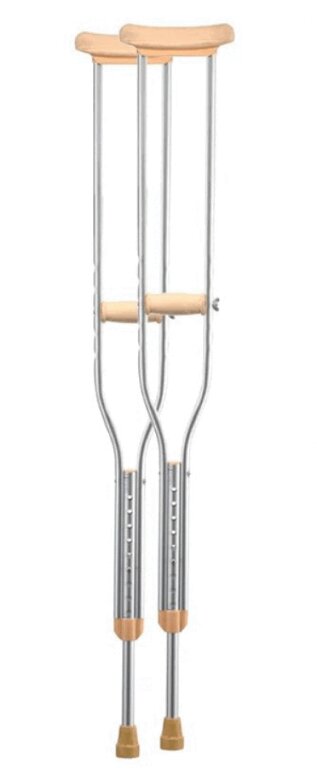 Изображение товара B.Well Ortho Костыли подмышечные телескопические алюминевые WR-311 размер M на рост 160-180 см