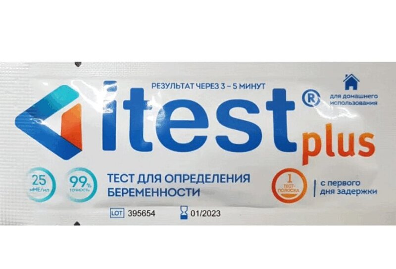 

Тест на беременность I Test 1 шт
