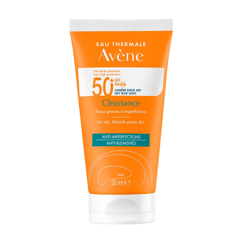 Avene Клинанс Эмульсия/флюид солнцезащит.SPF50+ 50 мл солнцезащитная эмульсия spf50