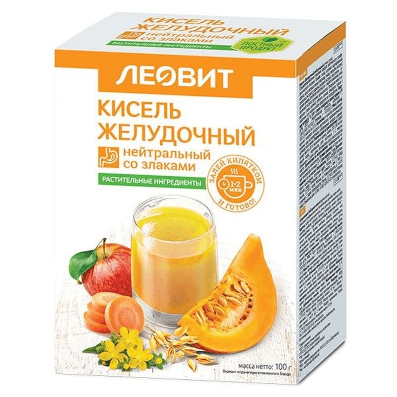 

Леовит Кисель Желудочный 20 г 5 шт