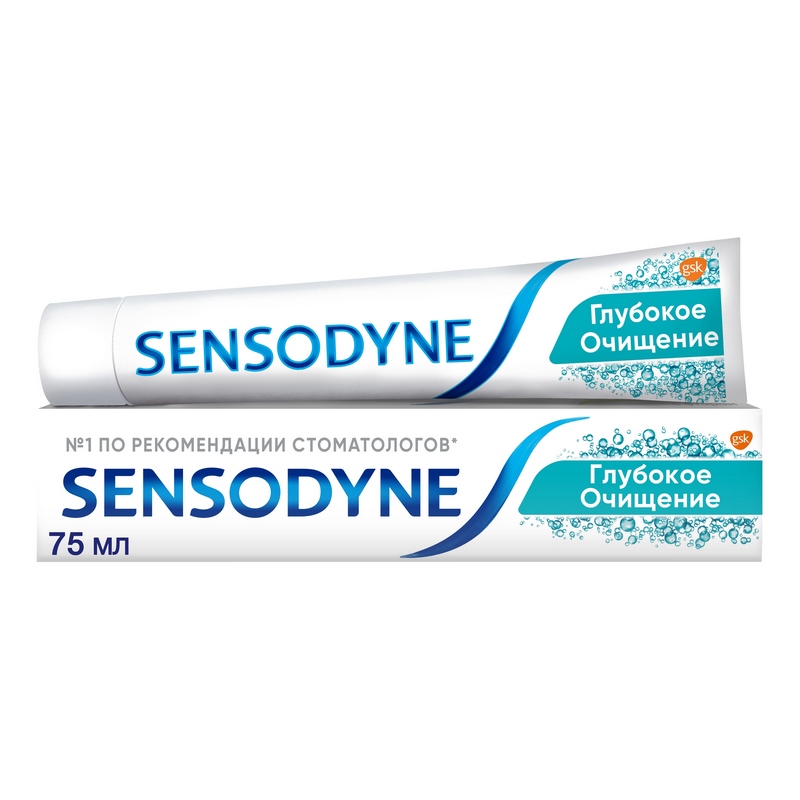 

Sensodyne Глубокое очищение Зубная паста 75 мл