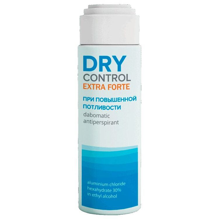 

Dry Control Экстра Форте дезодорант дабоматик от обильного потоотделения 30% фл.без спирта 50 мл