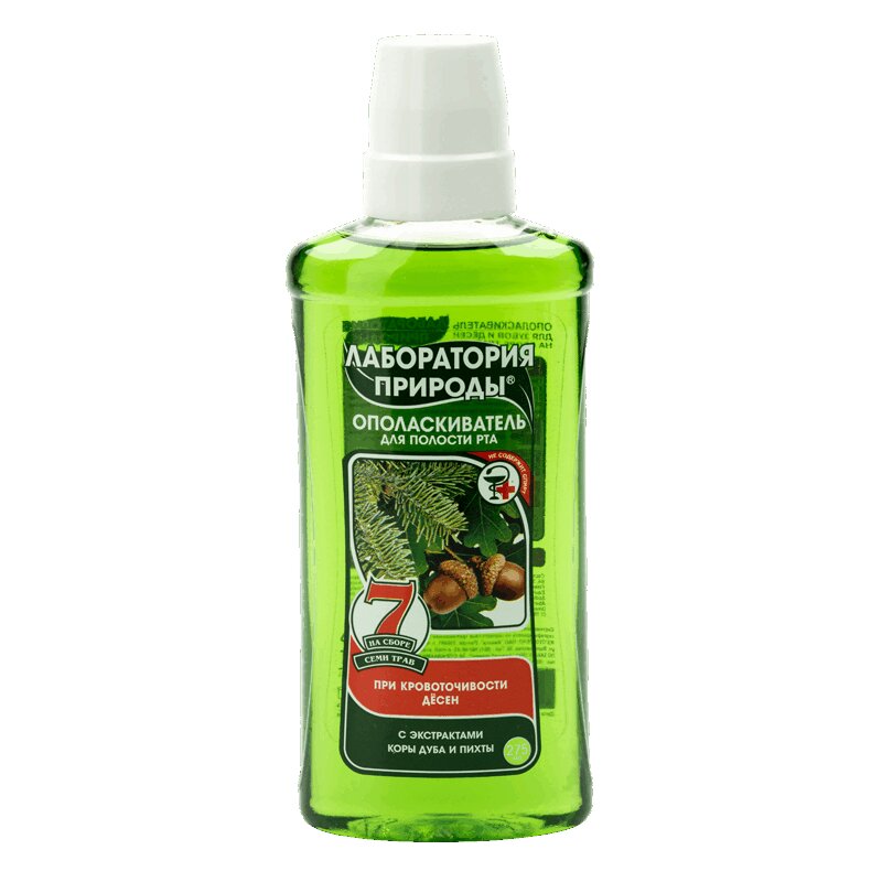 

Лаборатория Природы Ополаскиватель для полости рта Дуб-Пихта 275 мл