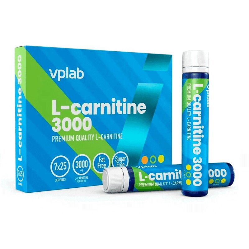

ВПЛаб Л-Карнитин 3000 фл.25мл Цитрус №7