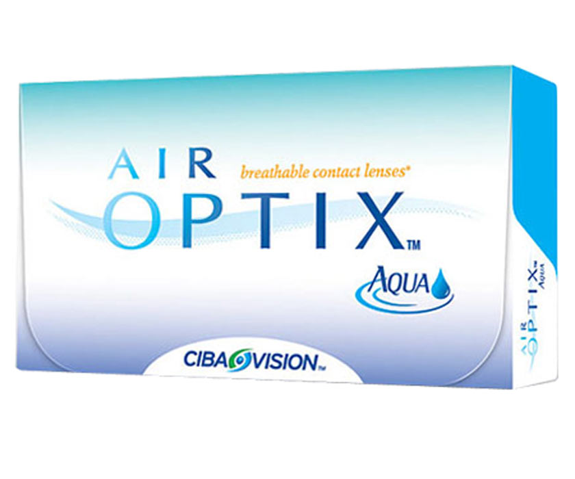 Линза контактная Air Optix Aqua BC=8,6 -7,00 3 шт