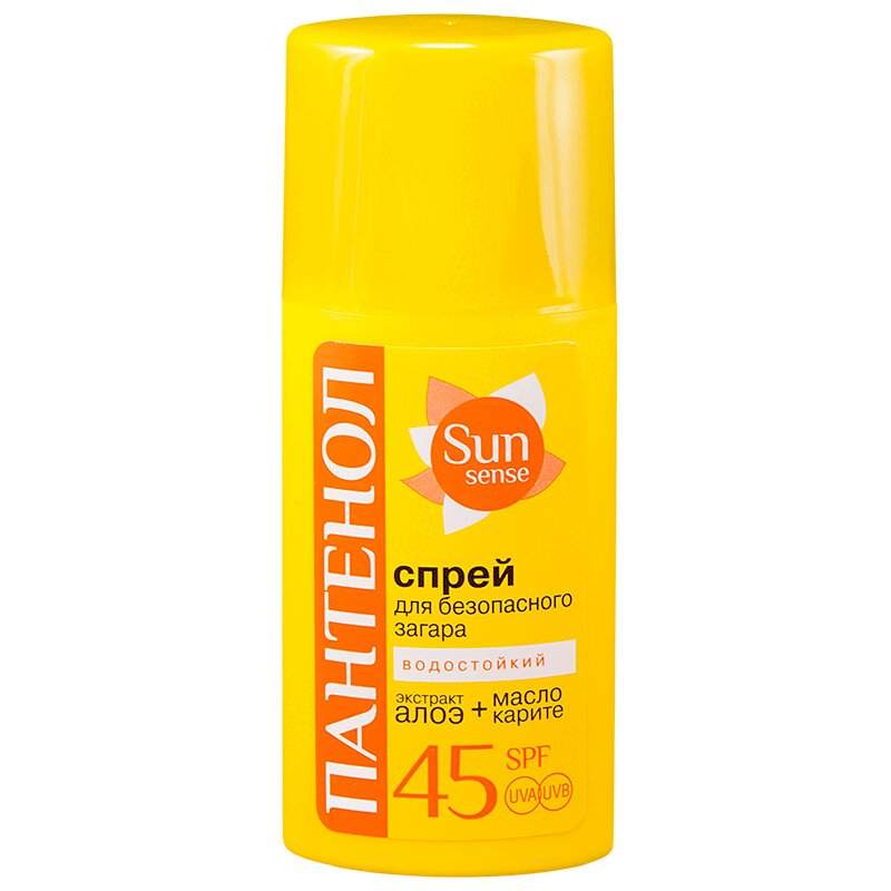 

Sun Sensе Пантенол Спрей для безопасного загара SPF45 95 мл