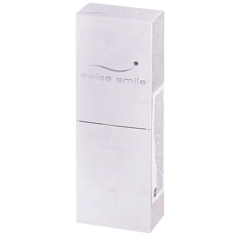 Swiss Smile Сноу Вайт Зубная паста отбеливающая 75 мл global white отбеливающая зубная паста whitening max shine
