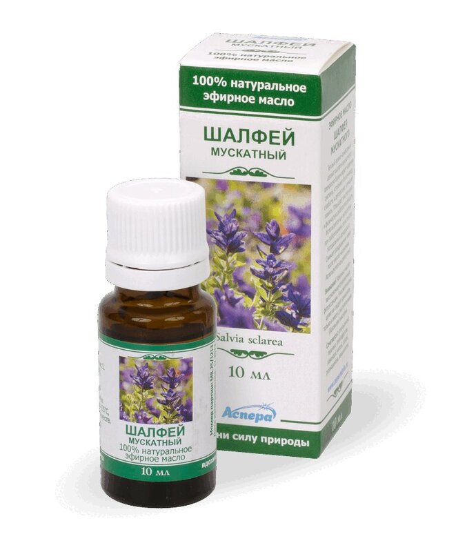 

Мускатный шалфей эфирное масло фл.10 мл