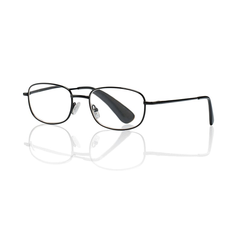 

Очки корригирующие Kemner Optics металлические круглые для чтения +1,0 черные