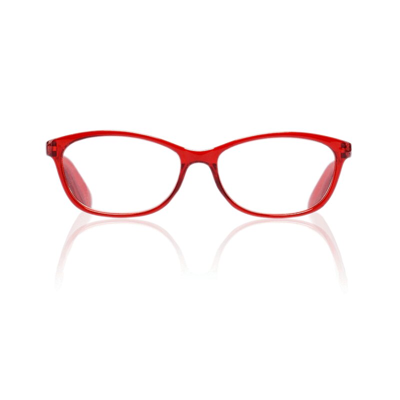 Очки корригирующие Kemner Optics глянцевые пластик для чтения +1,0 красные очки франциска ассизского