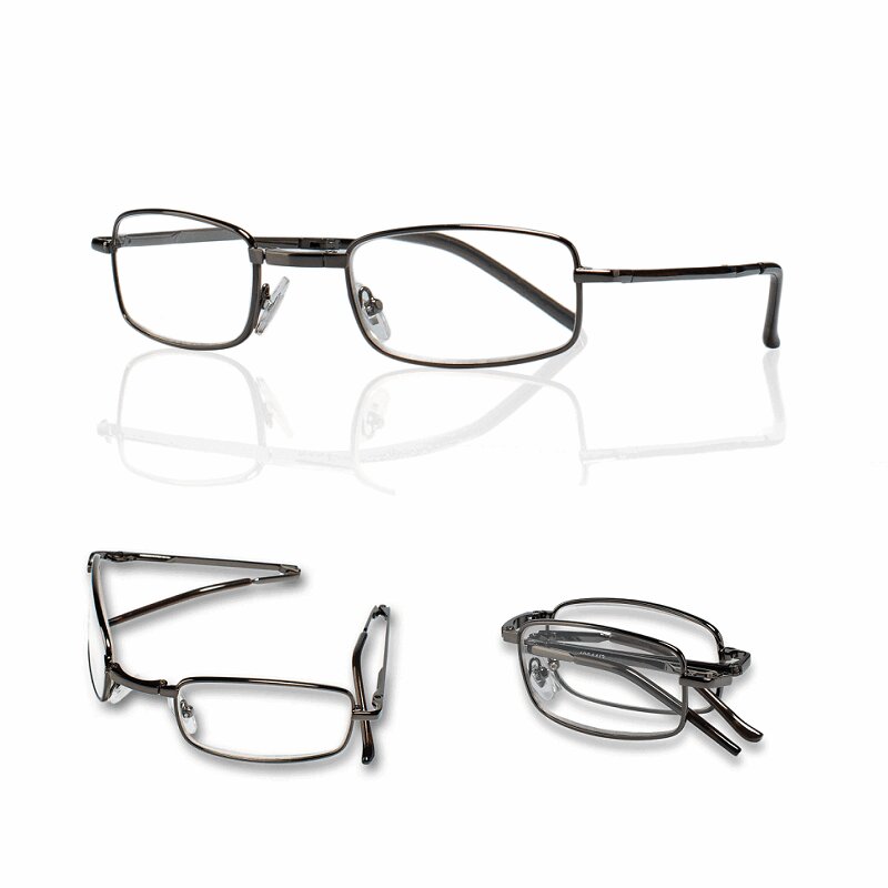 Очки корригирующие Kemner Optics металлические складные для чтения +2,0 красная жара очки к востоку от рая