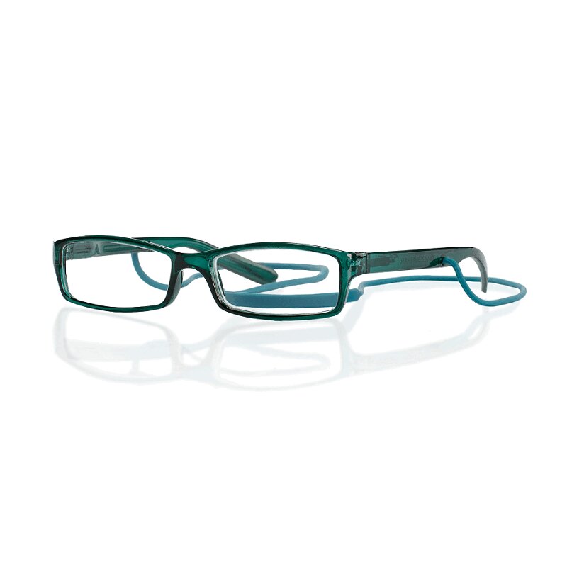 Очки корригирующие Kemner Optics глянцевые пластик со шнуром для чтения +1,0 зеленые правила чтения английских слов для ленивых учебное пособие