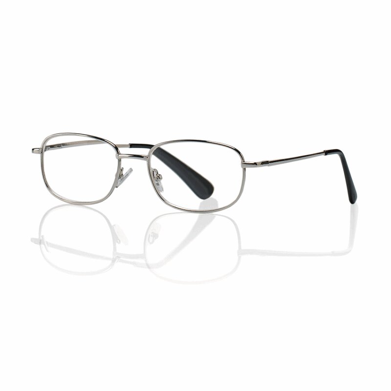 Очки корригирующие Kemner Optics металлические круглые для чтения +2,5 серебристые красная жара очки к востоку от рая