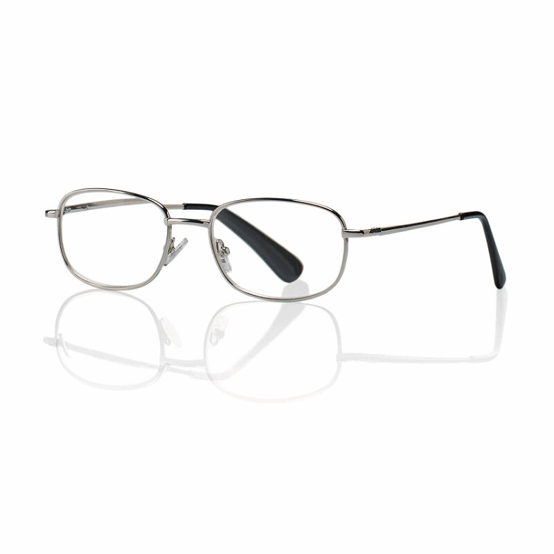 

Очки корригирующие Kemner Optics металлические круглые для чтения +2,5 серебристые