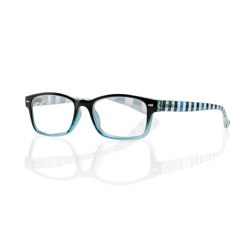 

Очки корригирующие Kemner Optics пластик для чтения +1,0 с градиентом черно-голубые