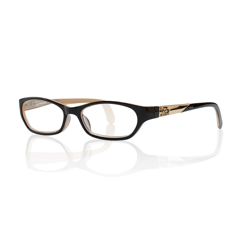 Очки корригирующие Kemner Optics пластик для чтения +1,0 коричнево-бежевые очки франциска ассизского