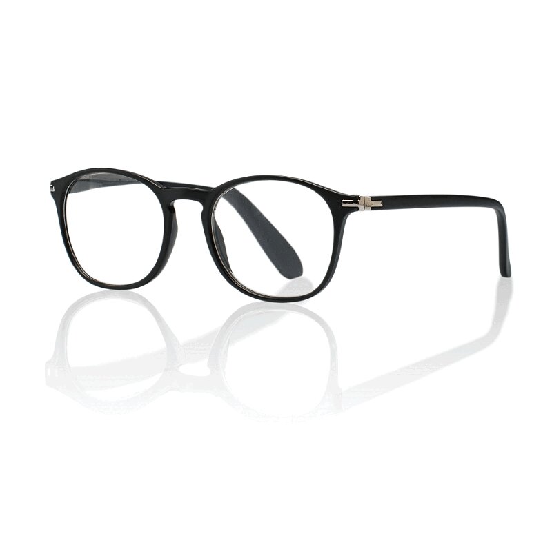 Очки корригирующие Kemner Optics пластик для чтения +3,0 черные матовые стразы самоклеящиеся очки розовые