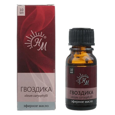 Изображение товара Эфирное масло Гвоздика 10 мл натуральный продукт для ароматерапии и ухода