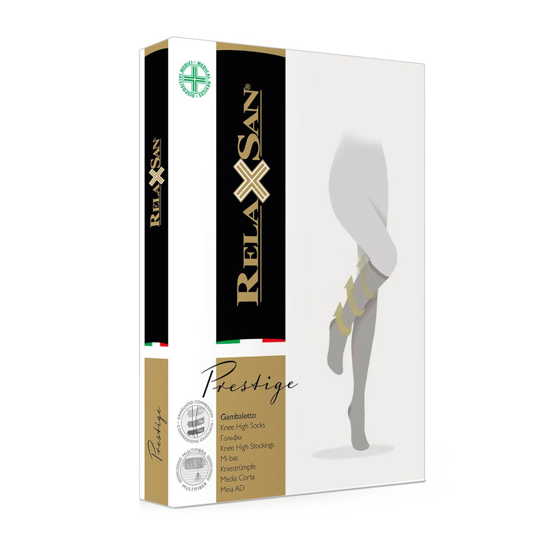 Изображение товара Компрессионные гольфы Relaxsan Prestige 140 den 1 класс 5 размер Италия