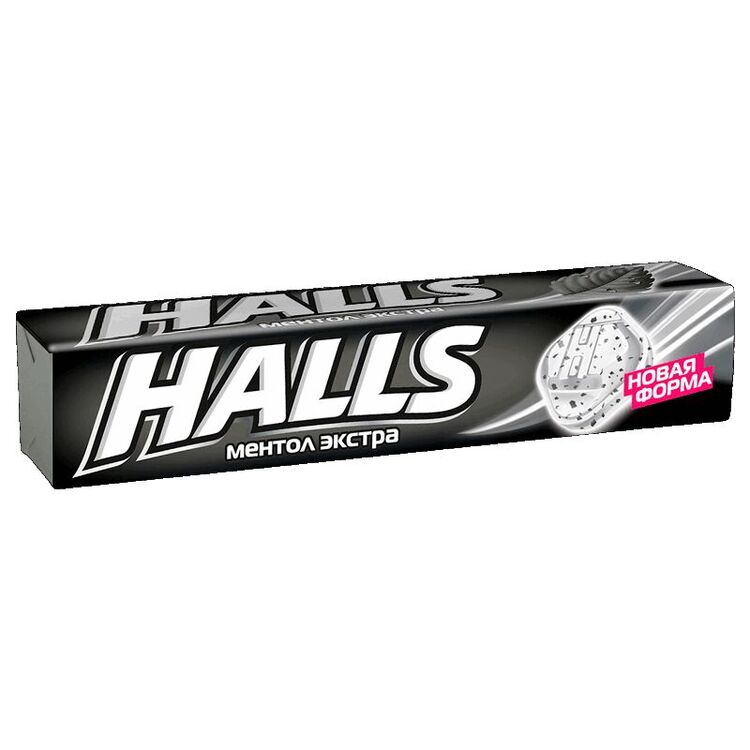 

Леденцы Halls экстра-сила, от кашля N9