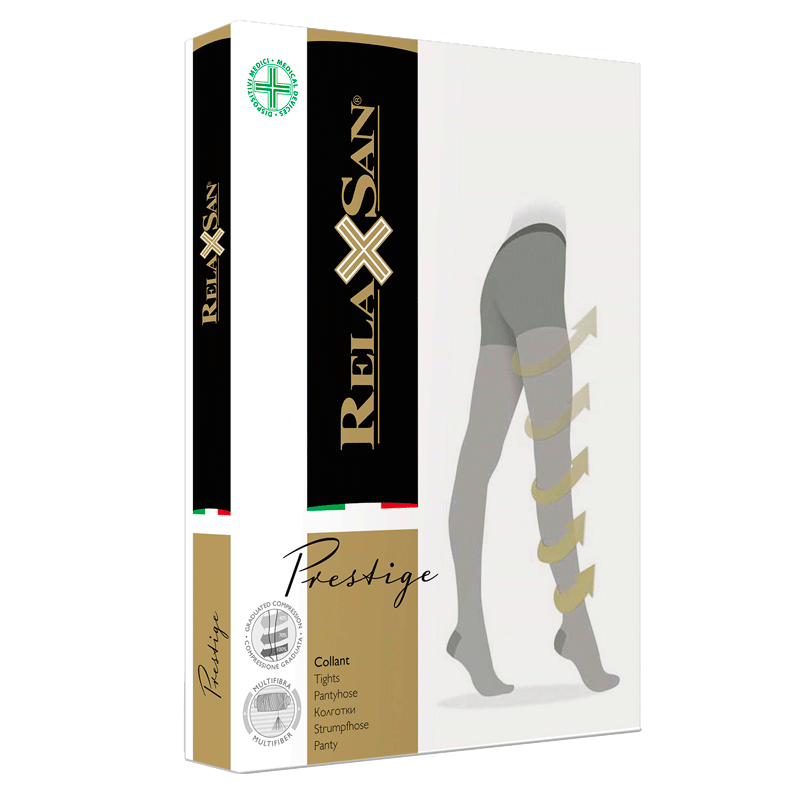 

Relaxsan Prestige Колготки компрессионные 1 класс компрессии 140 den размер 4 Черные