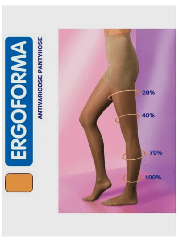 

Эргоформа Колготки компрессионные (23-32 mmHg) разм.4 телесные