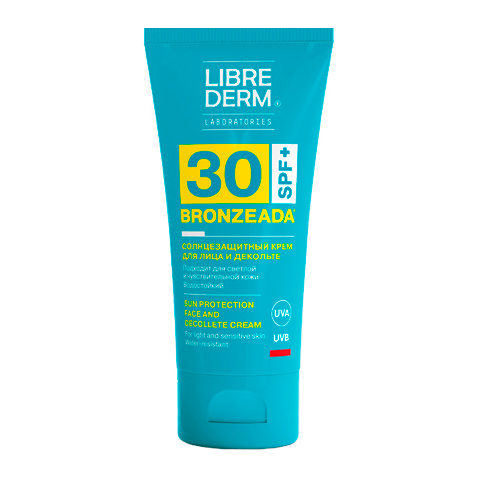 

Librederm Bronzeada Крем солнцезащитный для лица и декольте SPF 30 50 мл