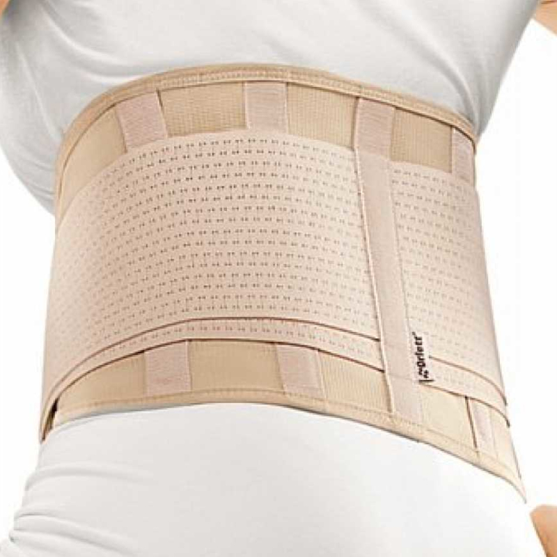 Изображение товара Orlett Корсет поясничный с ребрами жесткости XL бежевый - поддержка и фиксация спины