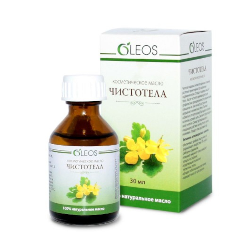 Изображение товара Oleos Масло косметическое Чистотел 30 мл