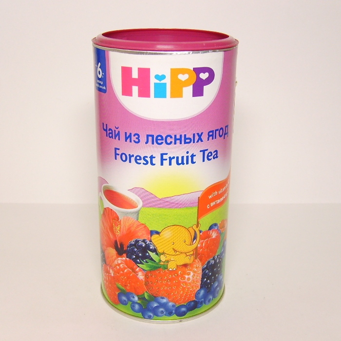

Чай "Hipp" лесные ягоды с 6 месяцев банка 200 г N1