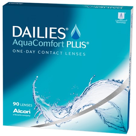 

Линза контактная Dailies AquaComfort Plus BC=8,7 -4,25 90 шт
