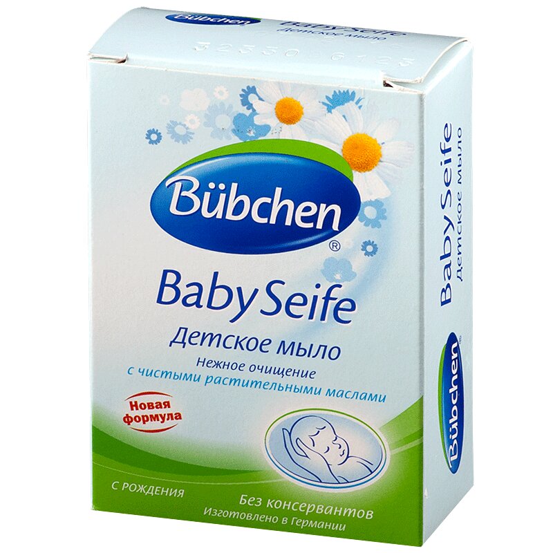 Bubchen Мыло детское 125 г ромашка