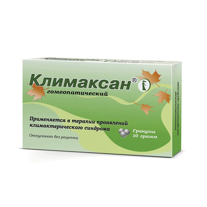 

Климаксан гомеопатический гранулы 10 г