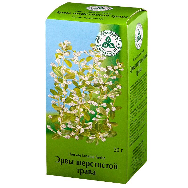 Изображение товара Эрва шерстистая трава 30 г - натуральный диуретик
